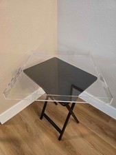Great, Extra-large Acrylic Square Tray with Handles