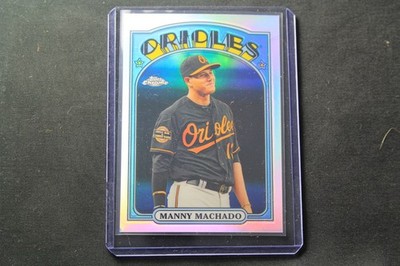 2013 Topps Chrome Manny Machado 1972 Refractor Rookie RC #72C-MM