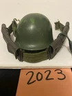 GI JOE 1960S ACTION SOLDIER HELMET AND CARTRIDGE BELT LOT VINTAGE ORIGINAL