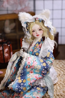 New 1/4 Handmade Resin BJD SD Ball Joint Doll Women Girl Gift Koti  18'' Full Set