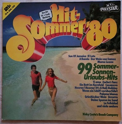 Hit-Sommer' 80 - Ricky Costa's Beach Company - DLP  - 1980 - Polystar
