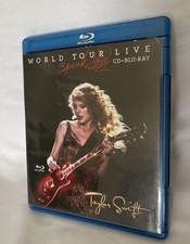 Speak NOW World Tour Live by Taylor Swift CD / Blu Ray 2011 Complete With Book