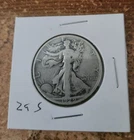 1929 s circulated Walking Liberty half dollar