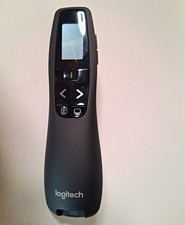 Logitech Wireless Presenter Pointer Remote R-R0009 w/ USB Receiver Fabric Bag