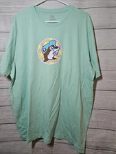 Buc-cees "Dance in the Rain" T-Shirt - Mint Green - XXL - 100% Cotton