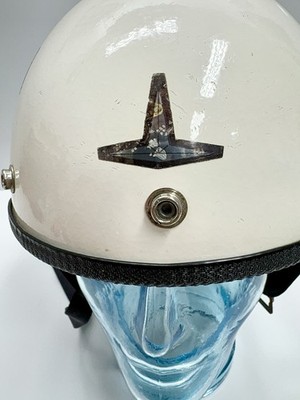 Vintage 50s 60s Buco Traveler Motorcycle Crash Half Helmet