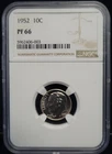 1952-P Roosevelt Dime Proof — photo from another recent sale