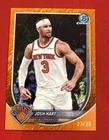 2025 Bowman Basketball Orange Shimmer Refractor Josh Hart #BCV-153