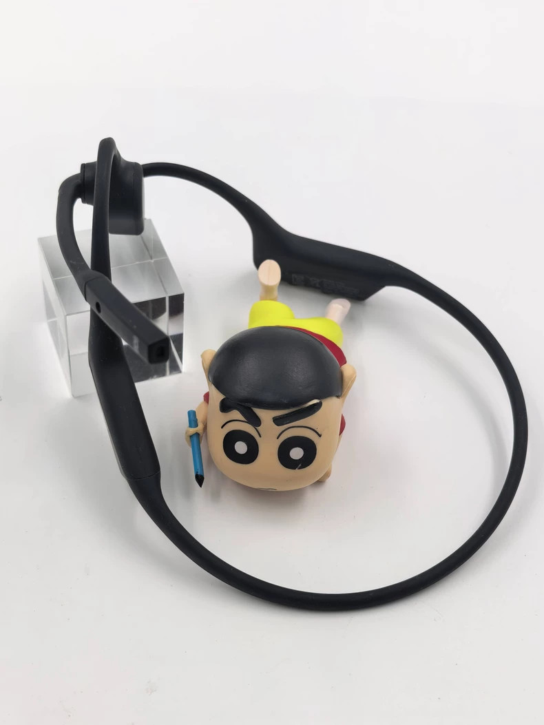 ⭐️美品⭐️ Shokz OpenComm C102 Black SHOKZ OPENCOMM C102 Bone Conduction Bluetooth Headset w/ Boom Mic