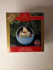 1992 Hallmark Keepsake Ornament Magic Light and Motion Continental Express