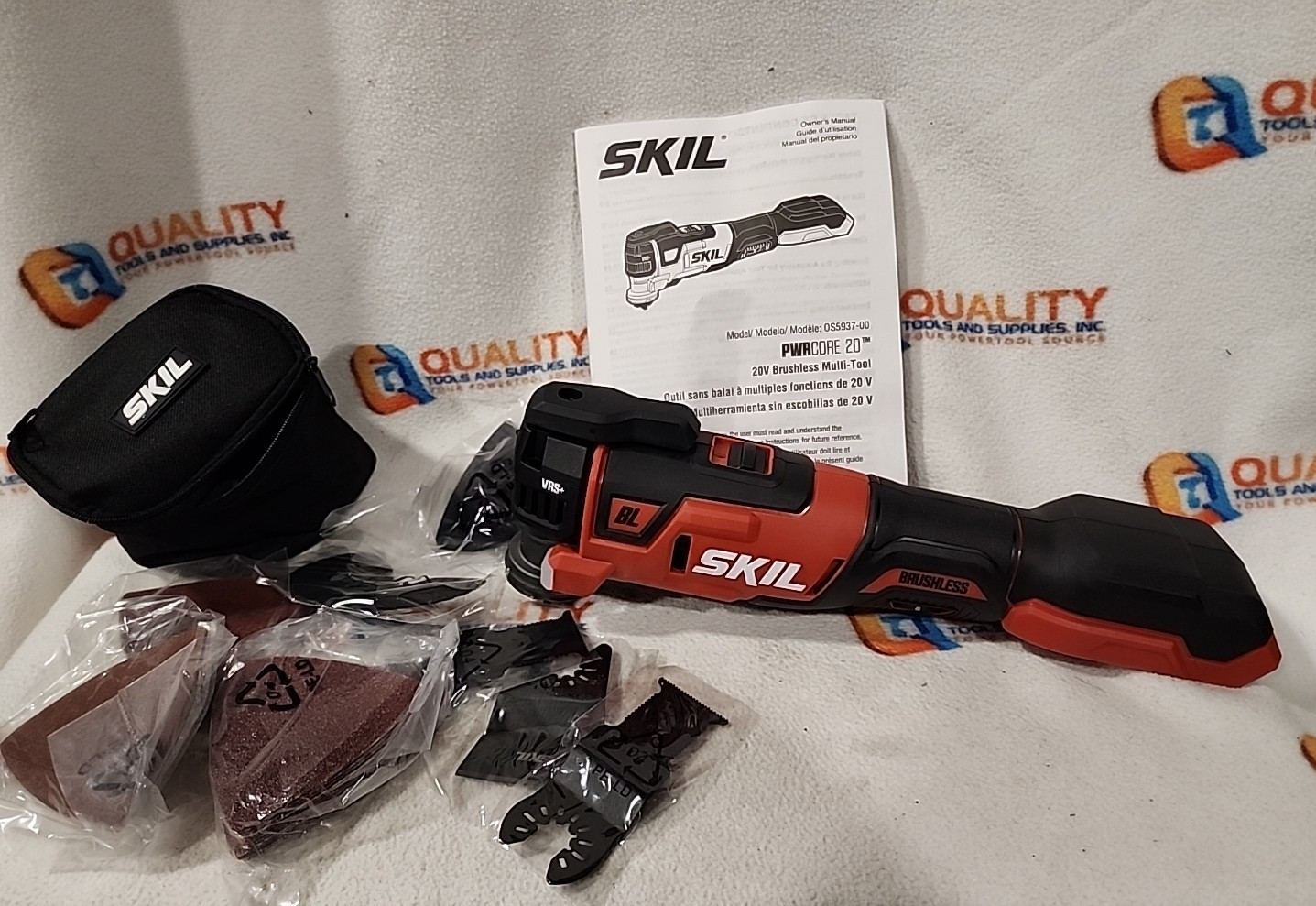 New SKIL OS5937-00  PWRCORE 20 20V Brushless Oscillating Mul