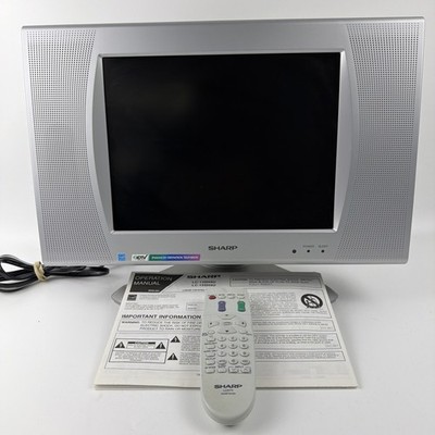 SHARP LC-13SH4U 13''  Retro Gaming TV w  Orig. Remote / Manual Tested and Working