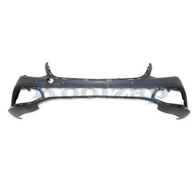 CAPA For 17-19 E300/E400 w/Luxury Front Bumper Cover w/Park Assist Sensor Holes