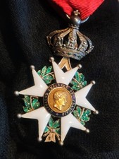 BELLE LÉGION D'HONNEUR CHEVALIER SECOND EMPIRE NAPOLÉON MÉDAILLE ORDONNANCE 