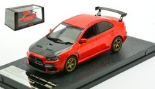 1:43 Scale Mitsubishi Lancer Evo X Red Road Vehicles