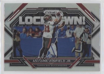 2022 Panini Prizm Lockdown! Silver Prizm Antoine Winfield Jr #L-14 uk2