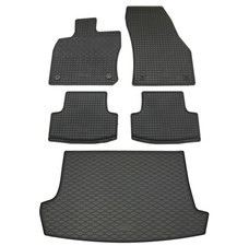 Gummi Fußmatten Kofferraumwanne für VW T-Roc 2017- im Set Gummimatten Auslage