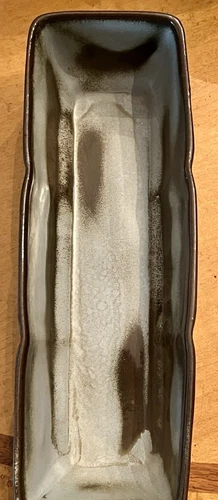 Rare Vintage Frankoma Woodland Moss Rectangular Planter, 12”