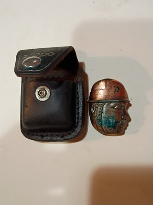 Vintage Zippo Lighter With Case.