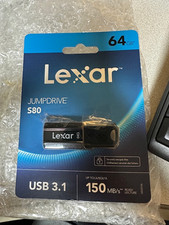 Lexar 64gb Of Storage Jump Drive S80 150MB/s Computer Flash Drive