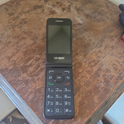 Alcatel Go Flip 4044N - Blue (Unlocked) Flip Phone - VERY GOOD