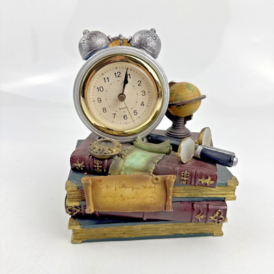 Vintage Mantle/Desk Clock~New Battery, Operates as Expected~1 DAY SHIP!