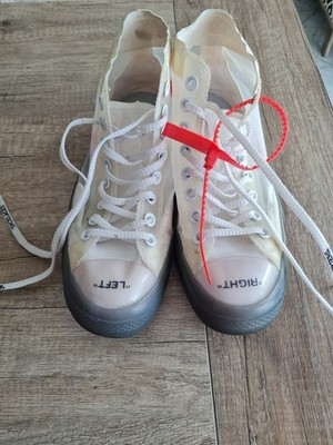 Converse x Offwhite Chuck Taylor Sneaker The Ten Collection. Sample -US6/EU39-  