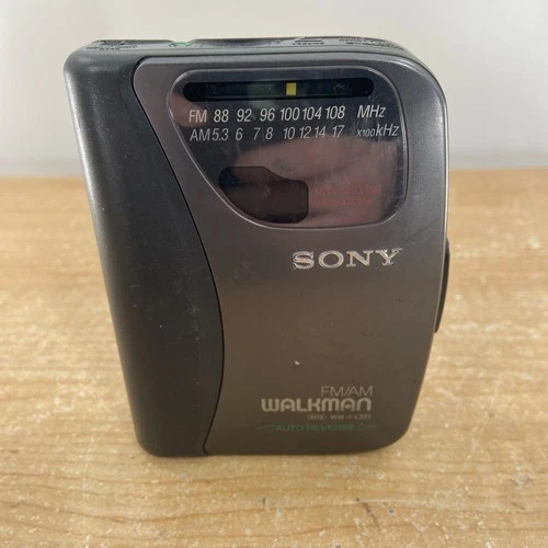 Vintage Sony Walkman WM-FX321 AM/FM Radio Cassette Player - For Parts