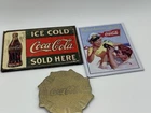 Coca-Cola Vintage Magnets - Collectible - Lot of 3