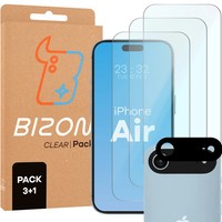 3X Schutzglas + Kameraglas FüR Iphone Air Bizon Displayschutzglas Hartglas Glas