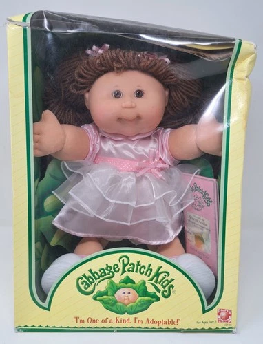 Vintage 2004 Cabbage Patch Kids Play Along Doll Marva Adela 6/22 Damaged Box