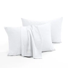 Toddler Travel Pillowcase 14x20 inch, 100% Egyptian Cotton 500 Thread Count w