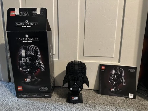 LEGO Star Wars: Darth Vader Helmet 75304 Complete With Instructions And Box