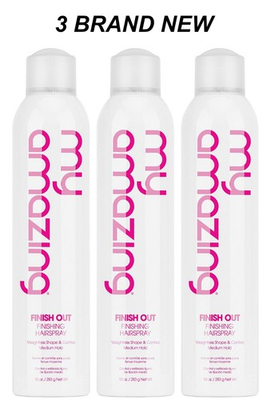 #ad MY AMAZING FINISH OUT FINISHING HAIRSPRAY 10 oz 3 BRAND NEW $32.99
