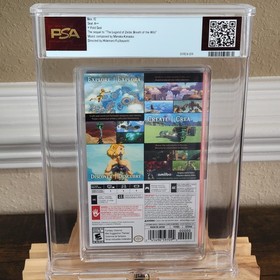 Zelda Tears of the Kingdom Nintendo Switch PSA 10 A++ 1st Print CGC VGA WATA