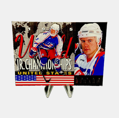 Upper Deck 1995 World Jr. Championships Bryan Berard United States #522 Insert