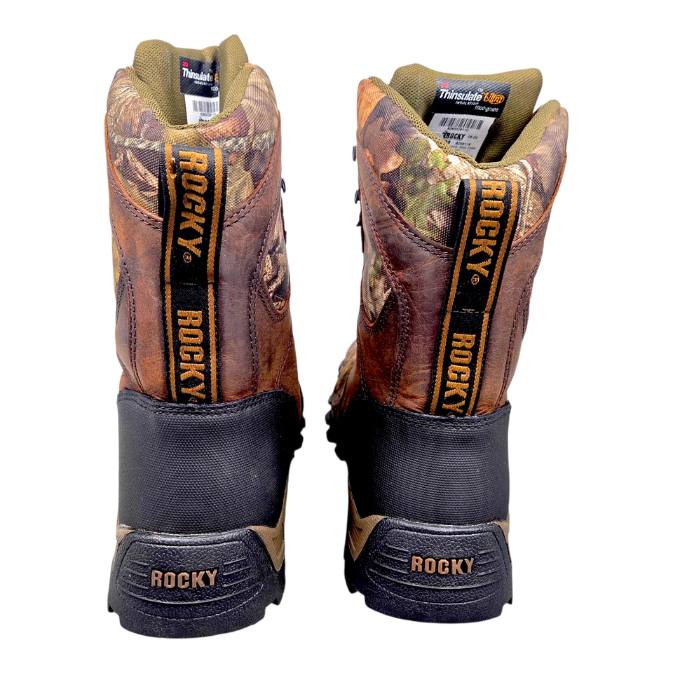 Rocky Sport Pro Hunting Boots Men's 12 Waterproof 1000g Thinsulate Camo NIB - Image 3 of 4