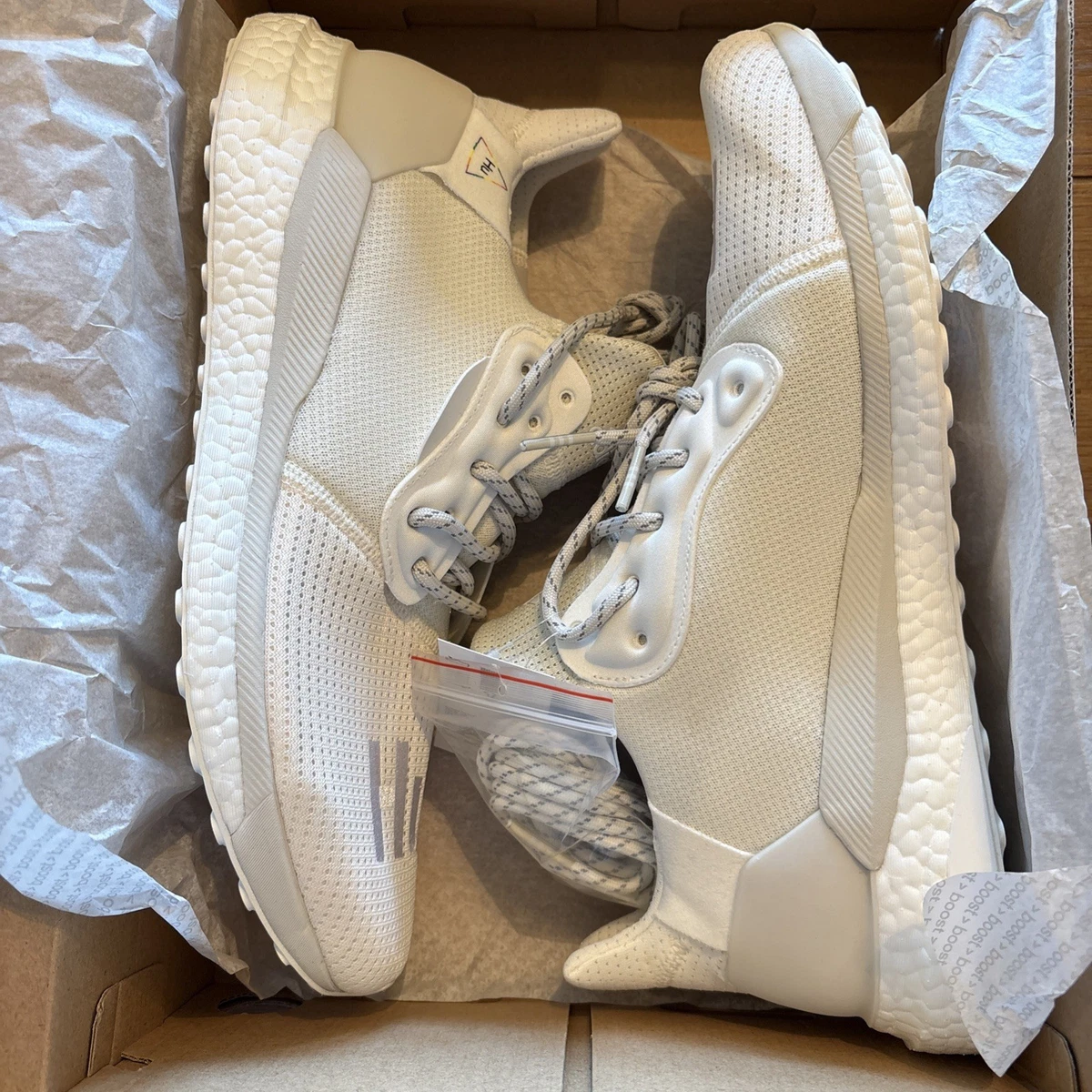 Pharell x Solar Hu Glide PRD “cream white” Size 9 - Pharrell x adidas Solar Hu Glide PRD Cream White  main image 2