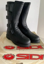 SIDI Sympatex Motorcycle Boots NOS Stivali On Road Black Size 5.5