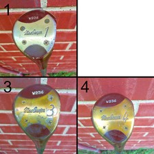 MacGregor Iron Master W236 1, 3, 4 Wood Set w/ Steel Shafts Right Handed