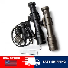 Tactical M600B Light LED White Flashlight Hunting Rail Mount M600B Weapon light