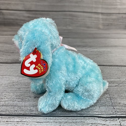 Easter Basket Beanie Babies TY Hippity Topsy Spring Bunny Rabbit Stuffed Animals - Picture 8 of 22