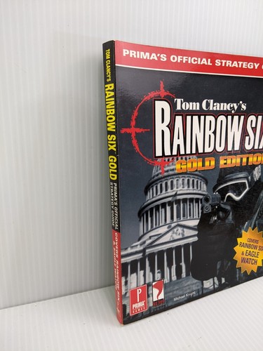 Rainbow Six Gold Edition Prima's Video Game Official Strategy Guide 1999 - Picture 2 of 9