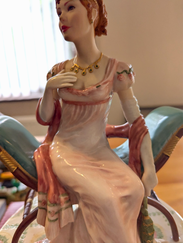 rare, sort after franklin mint "Marianne" figure 04, Jane austin collection - Picture 3 of 11