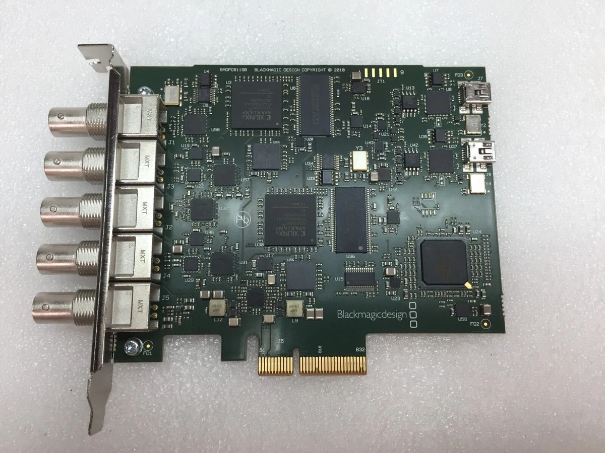 BlackMagic Design DeckLink Duo PCIe 5-Port Performance Capture