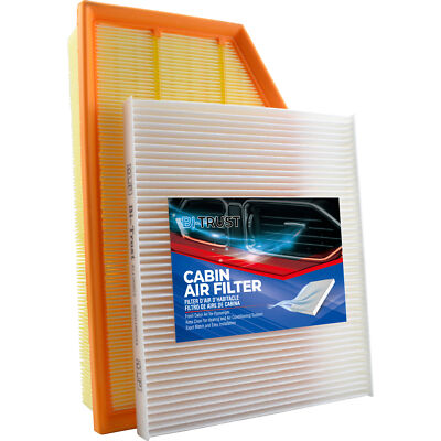 BI-TRUST Engine & Cabin Air Filter Kit for Jeep Wrangler Gladiator 2018-2024