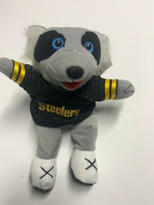 VTG NFL Coolbeans Tycoon Stealers Beany~  Small~ 8 inches~Football Beany Baby