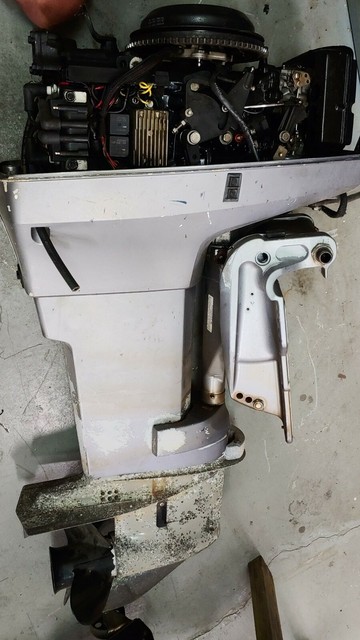 50 Hp Johnson 2 Stroke 1999 Outboard Motor Newly Rebuilt In 2015 For Sale Online Ebay