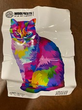 Woodbests Creative Wooden Puzzles - Cat - NEW 