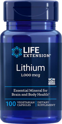 Lithium 1000 mcg - 100 capsules